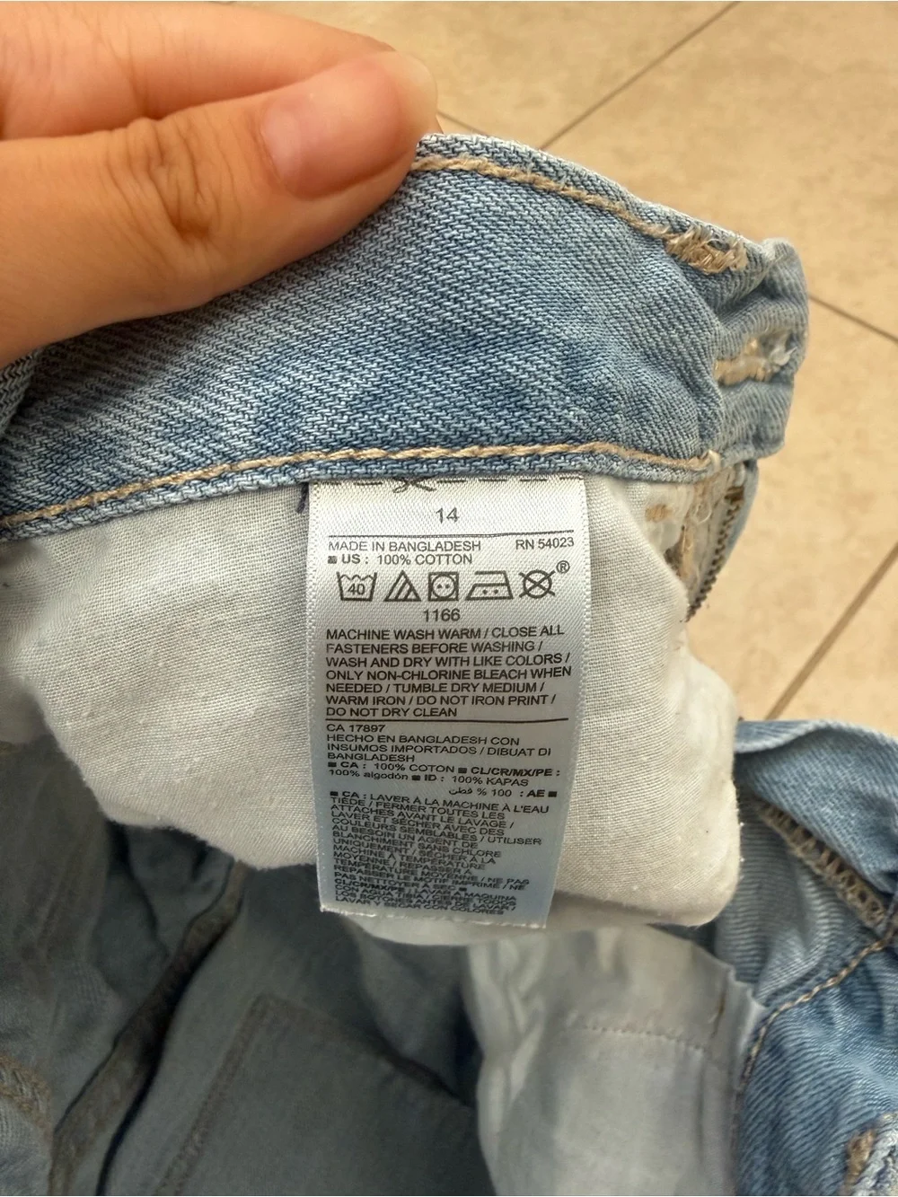 Old Navy denim shorts